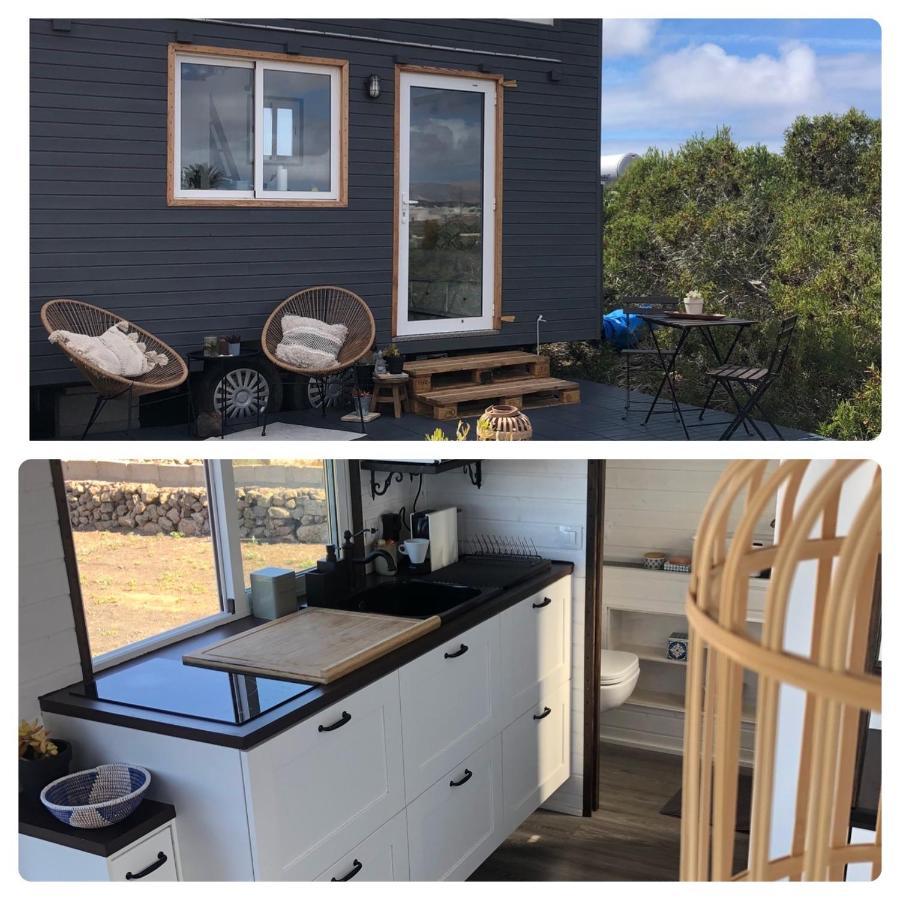 Tinyhouse Luna With Ac, Bbq And Beautiful View La Vegueta Exteriér fotografie